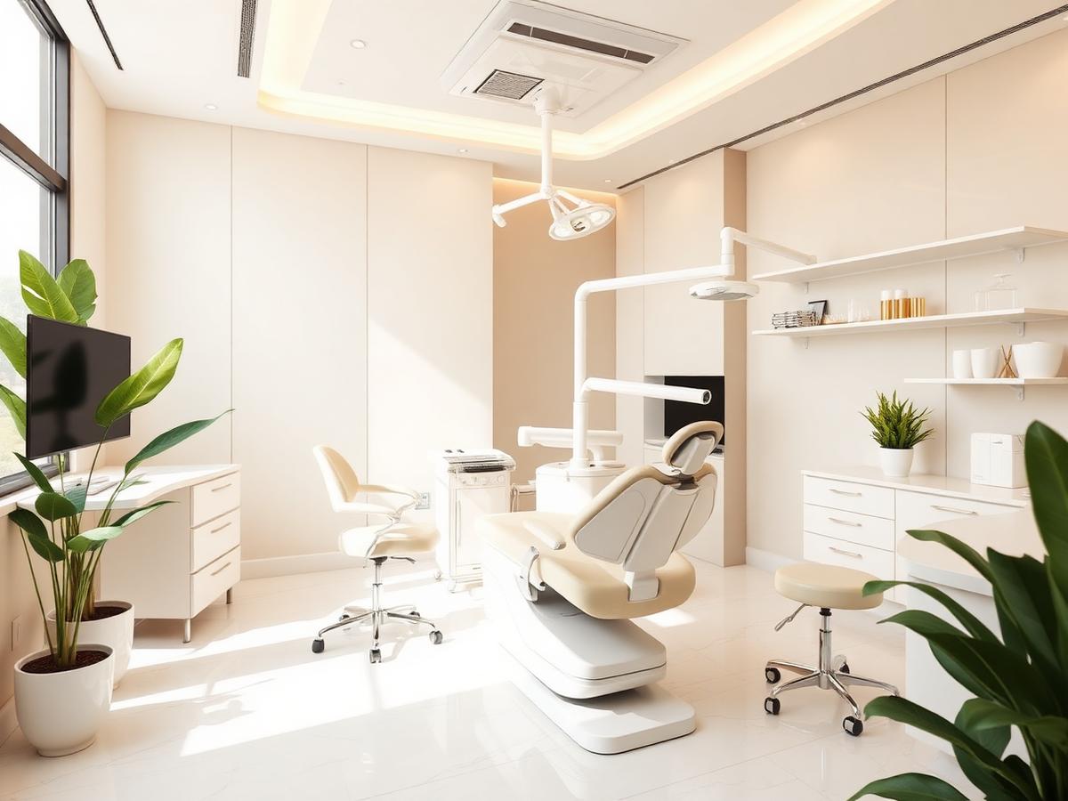 Consultório odontológico da Odonto F Clean